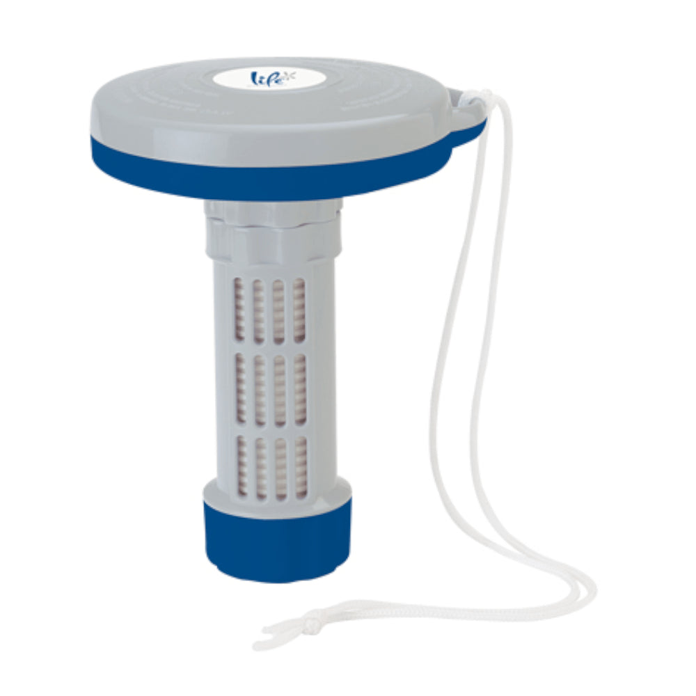 Life® Floating Deluxe Bromine & Chlorine Tablet Dispenser – Adjustable Tablet Feeder (Small Pool/Spa)