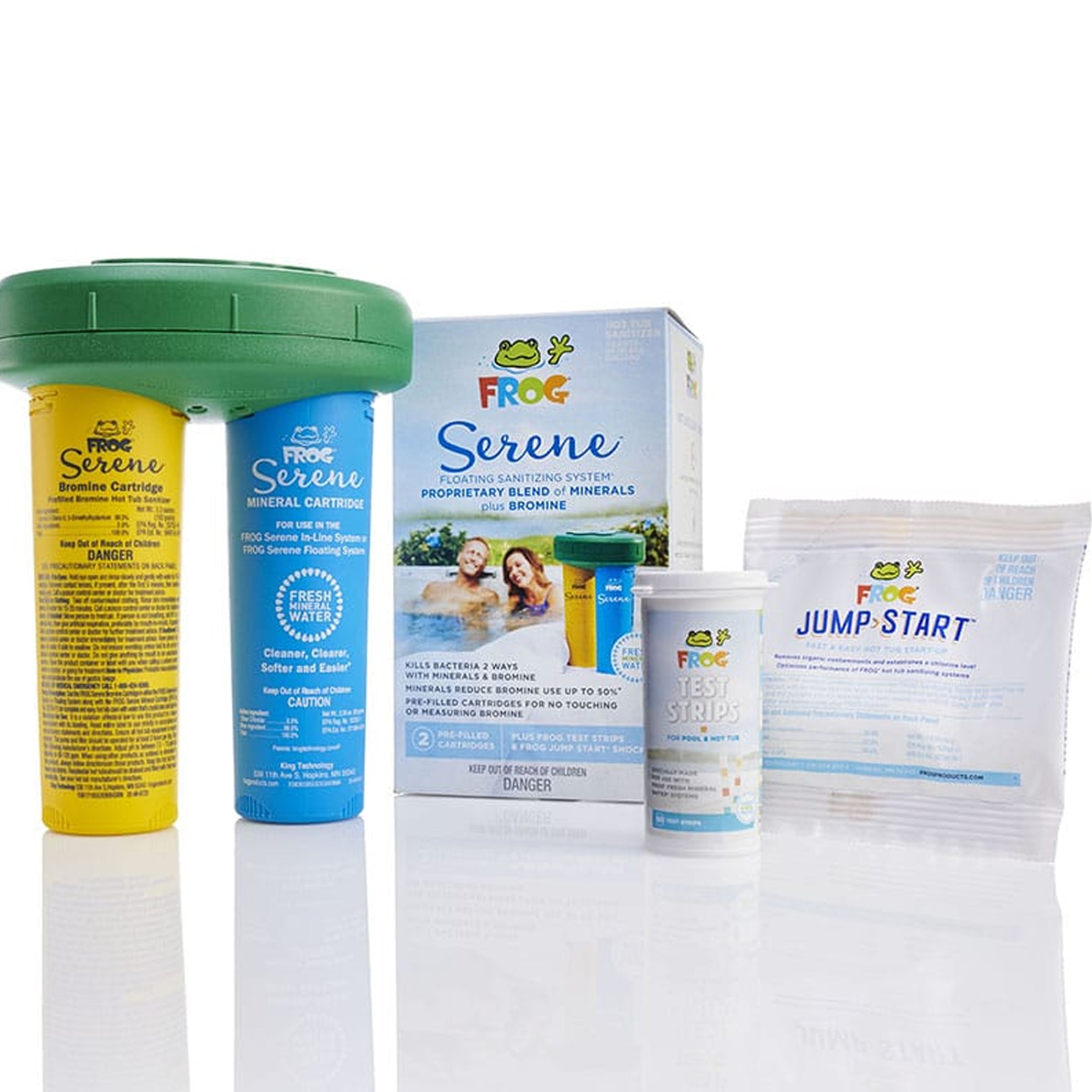FROG® Serene Floating System – Mineral & Bromine Hot Tub Sanitizer – part #01‑14‑3883