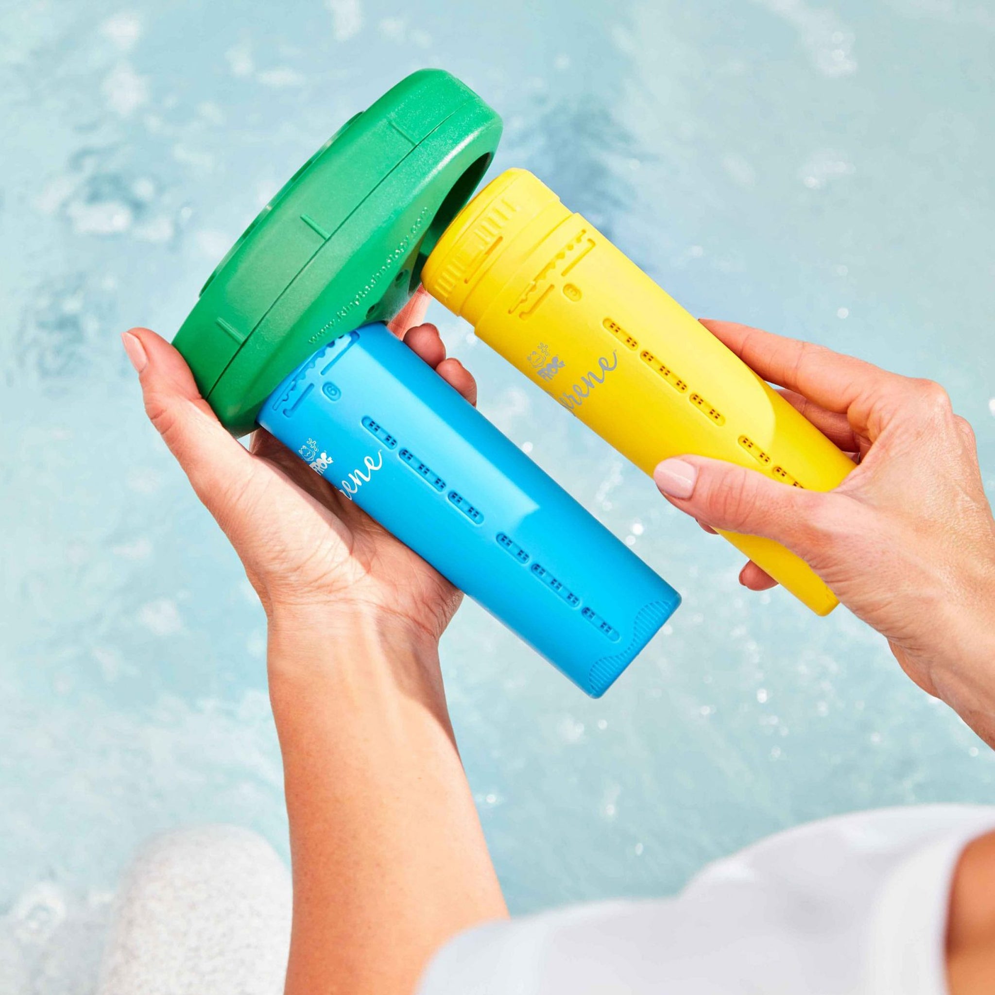 FROG® Serene Floating System – Mineral & Bromine Hot Tub Sanitizer – part #01‑14‑3883