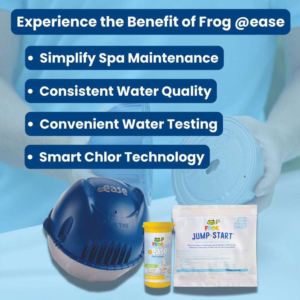 Frog® @ease Floating SmartChlor Sanitizing System for Hot Tubs – part #01‑14‑3256