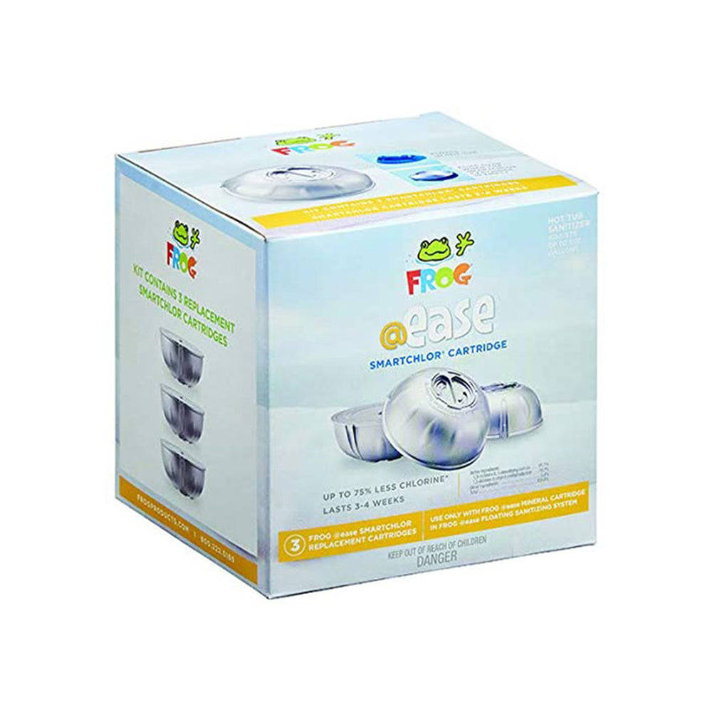 FROG® @ease SmartChlor Cartridge 3-Pack – Hot Tub Floating System Refills – part #01-14-3256