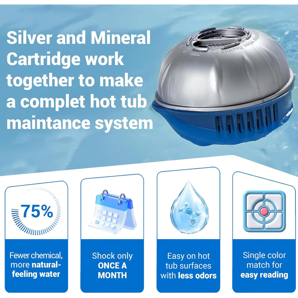 FROG® @ease SmartChlor Cartridge 3-Pack – Hot Tub Floating System Refills – part #01-14-3256