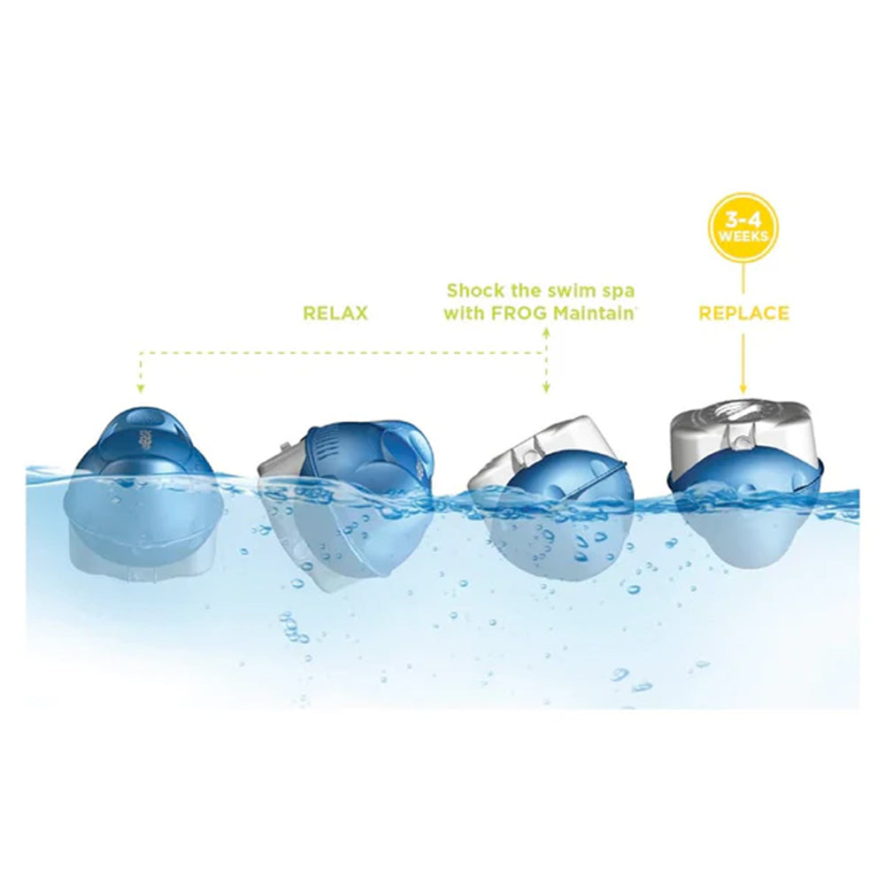 FROG® @ease SmartChlor Sanitizing System – Swim Spa Water Care Kit – part #01-14-3258