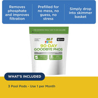 Thumbnail for FROG® 90-Day GoodBye Phos™ – Phosphate Remover Pods (7.5k–30k gal) – part #01-10-7000
