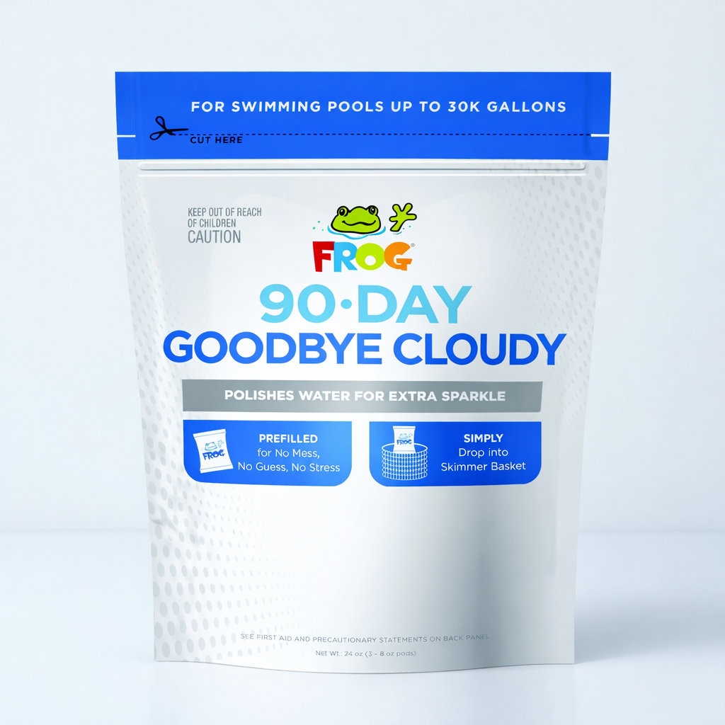 FROG® 90-Day GoodBye Cloudy™ Pool Clarifier Pods for Crystal Clear Water