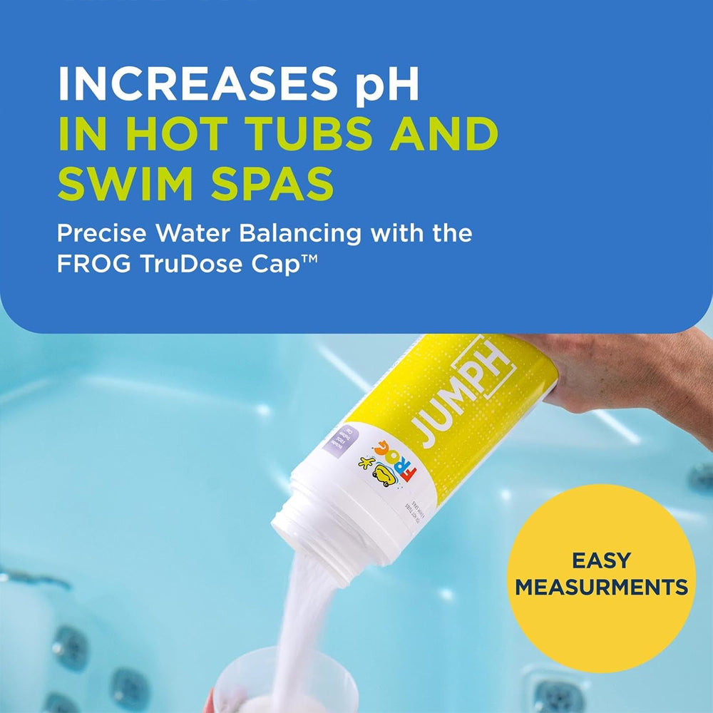 FROG® JumpH™ pH Increaser for Hot Tubs and Swim Spa – 2 lb TruDose® Bottle