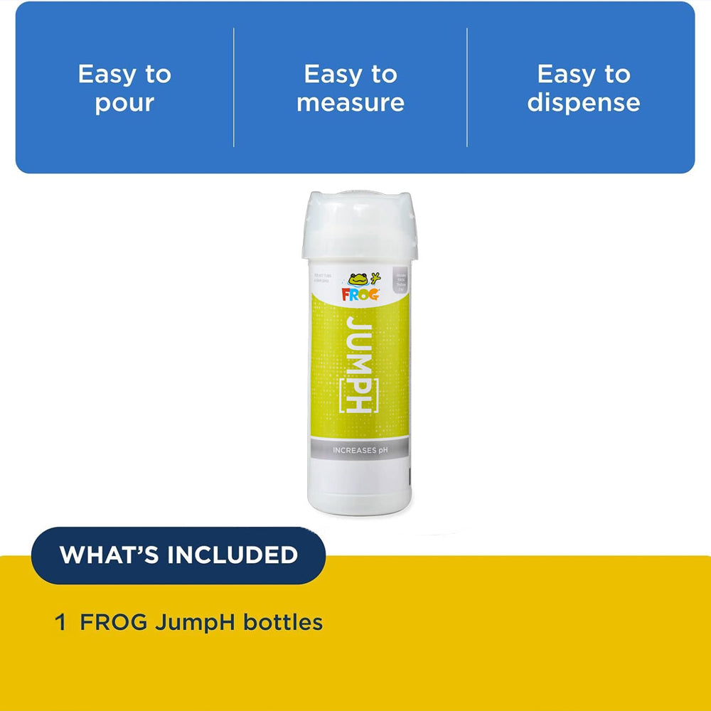 FROG® JumpH™ pH Increaser for Hot Tubs and Swim Spa – 2 lb TruDose® Bottle