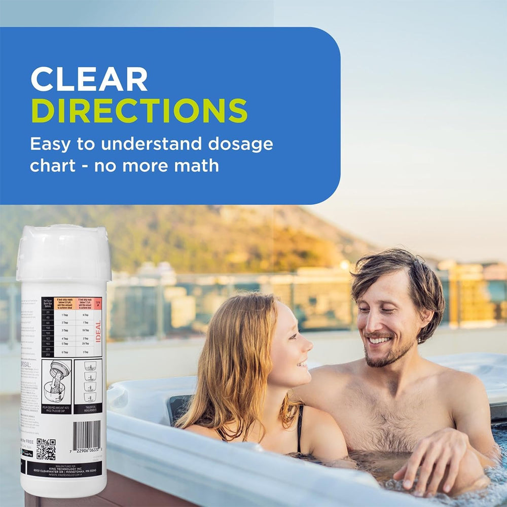 FROG® JumpH™ pH Increaser for Hot Tubs and Swim Spa – 2 lb TruDose® Bottle