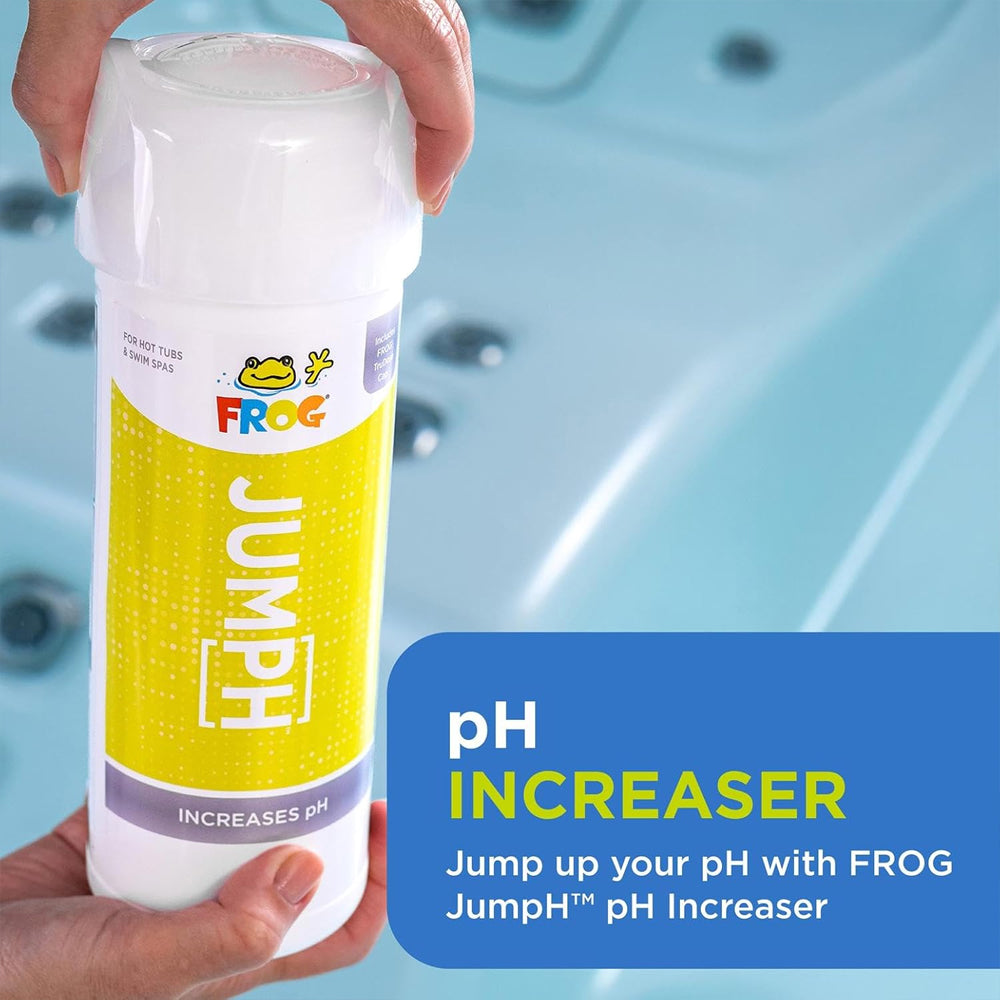 FROG® JumpH™ pH Increaser for Hot Tubs and Swim Spa – 2 lb TruDose® Bottle