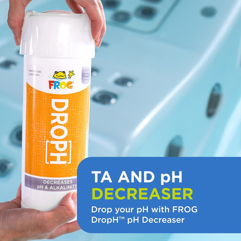 FROG® DropH™ pH and Total Alkalinity Decreaser – 3 lb TruDose® Bottle