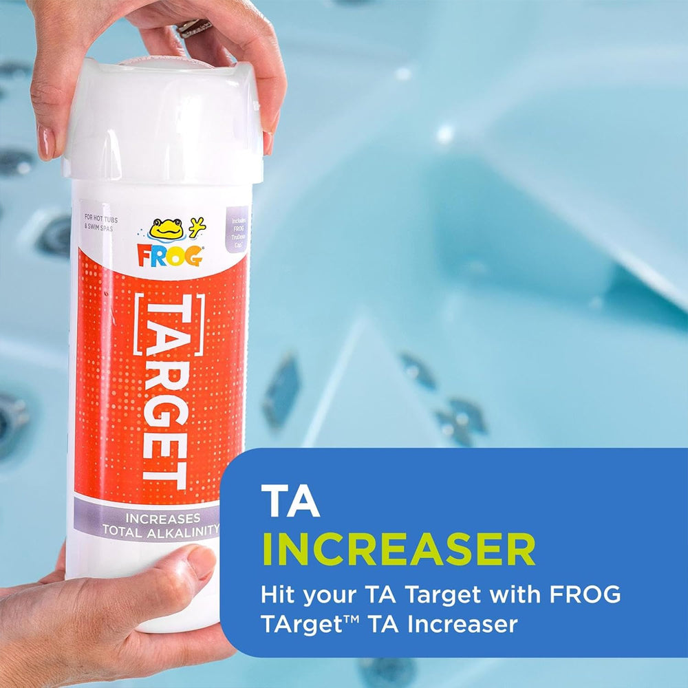 FROG® Target™ Total Alkalinity Increaser – 2 lb TruDose Bottle for Easy Water Balancing
