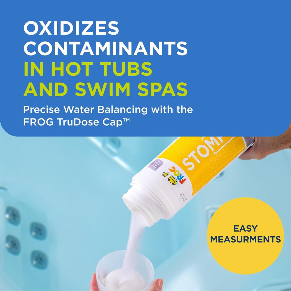 FROG® StoMPS™ Non-Chlorine Oxidizing Shock – 2 lb TruDose® Bottle