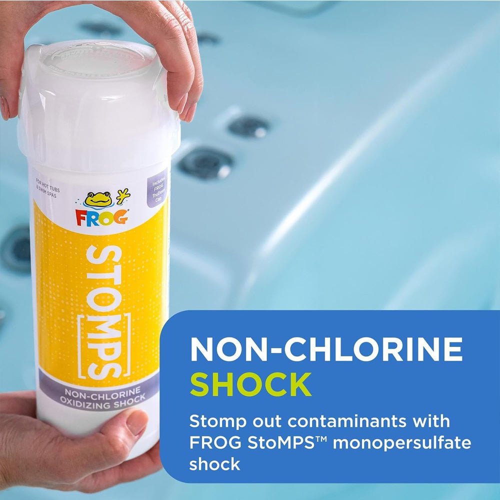 FROG® StoMPS™ Non-Chlorine Oxidizing Shock – 2 lb TruDose® Bottle