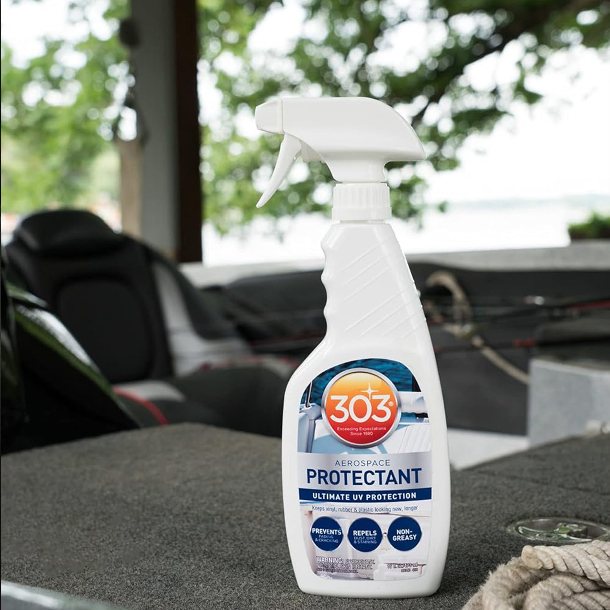 303® Aerospace Protectant – UV Protection for Vinyl, Rubber & Plastics (16 fl oz / 32 fl oz / 1 gal)
