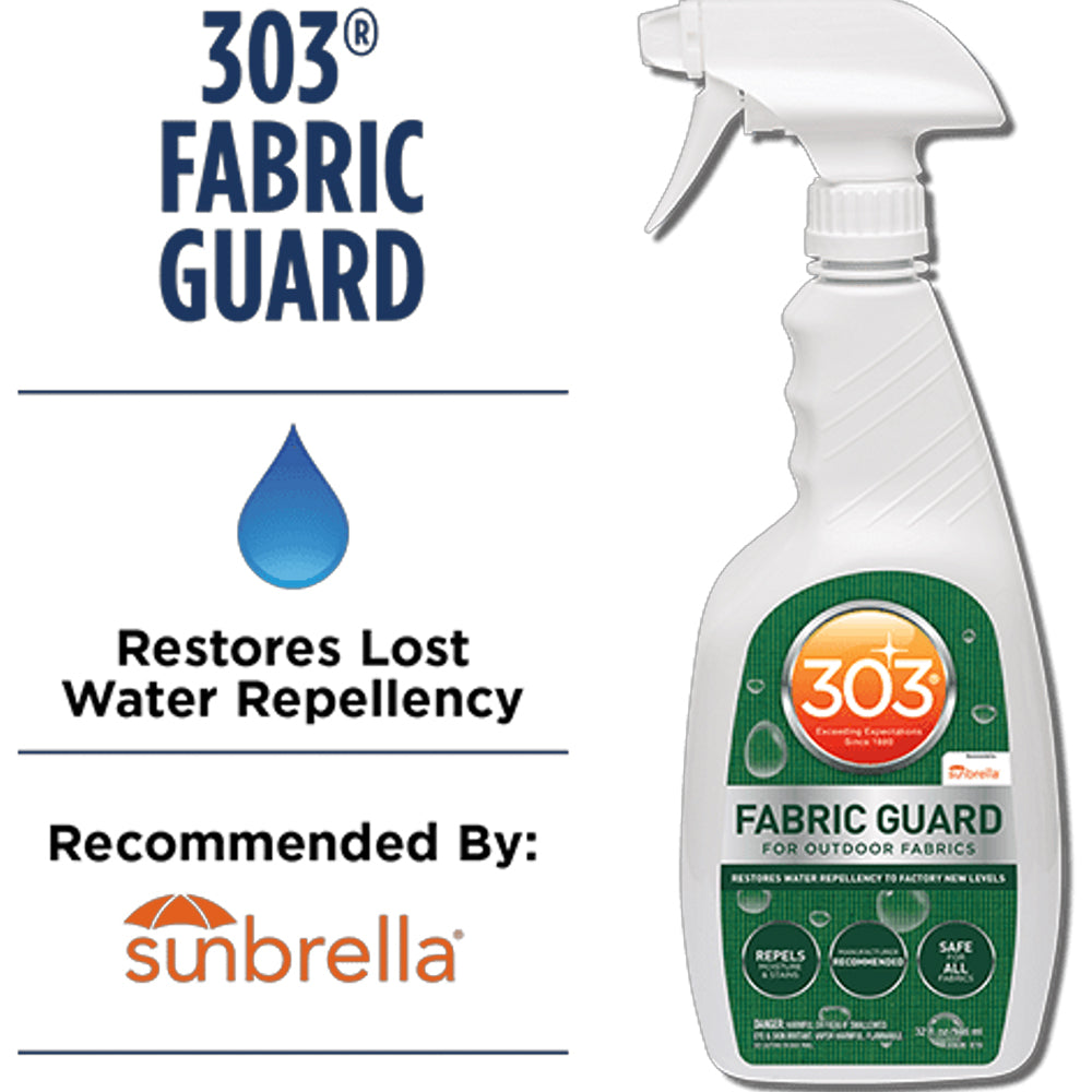 303® Marine Fabric Guard – 16 fl oz Protector for Marine Fabric & Outdoor Surfaces