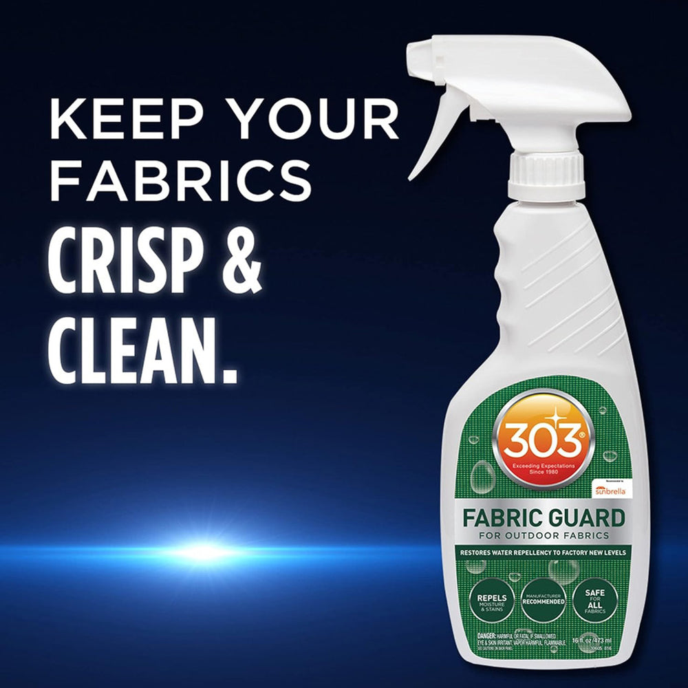 303® Marine Fabric Guard – 16 fl oz Protector for Marine Fabric & Outdoor Surfaces