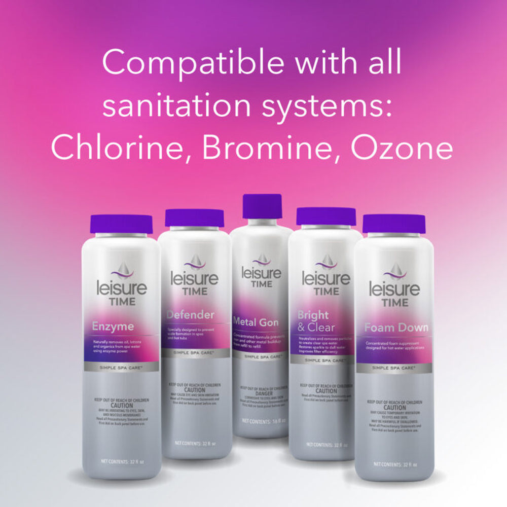 Leisure Time® Metal Gon® (16 fl oz) – Spa Metal & Stain Prevention