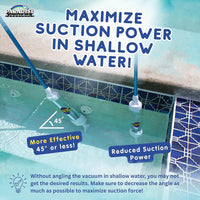 Thumbnail for Rola-Chem® 6250 Paradise Power Spa Vacuum – Manual Telescoping, Self-Contained – model #6250