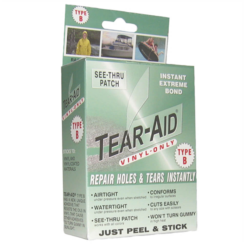 TEAR-AID® Type B Repair Patch – Vinyl Spa & Pool Liner Kit
