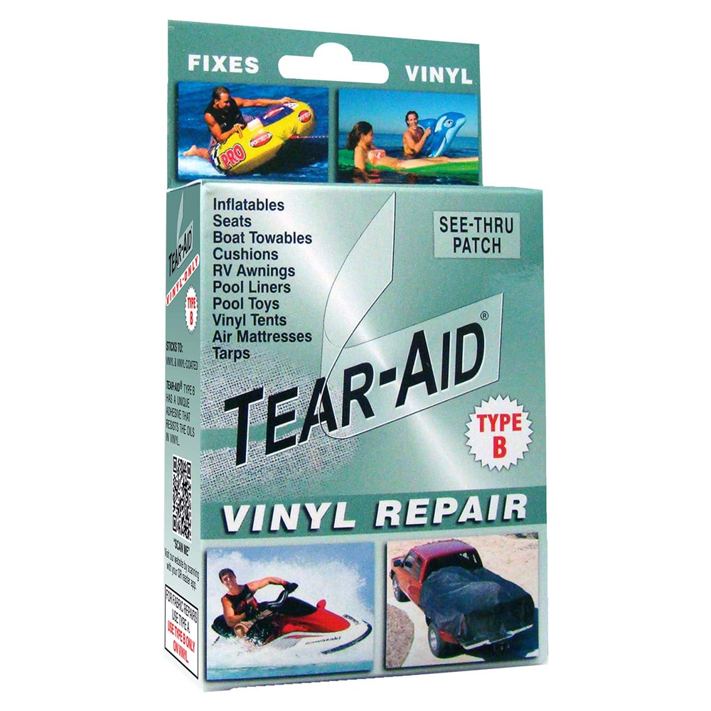 TEAR-AID® Type B Repair Patch – Vinyl Spa & Pool Liner Kit