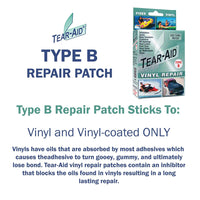 Thumbnail for TEAR-AID® Type B Repair Patch – Vinyl Spa & Pool Liner Kit