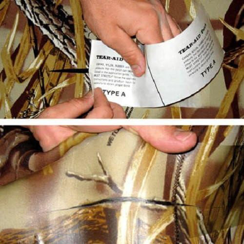 TEAR-AID® Fabric Repair Kit – Type A (Clear Adhesive Patches)