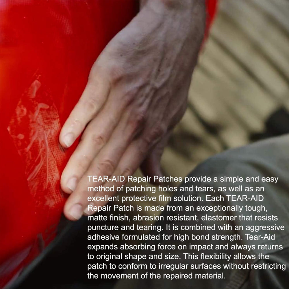 TEAR‑AID® Repair Patch: Fabric Type B (Underwater)
