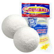 SCUMBALLS® Oil Absorbing Sponge (2 Pack) – Floating Scum Eliminator for Hot Tubs