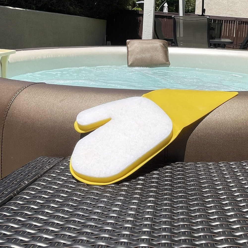 Ultra Mitt Spa Cleaning Glove Heavy-Duty Latex