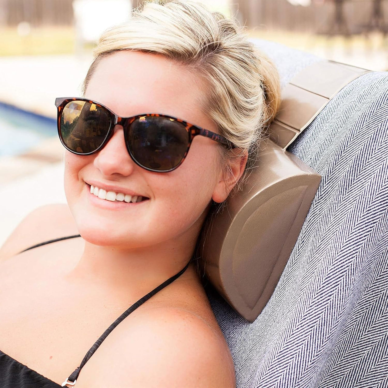 Super Soft Weighted Spa Pillow (black)