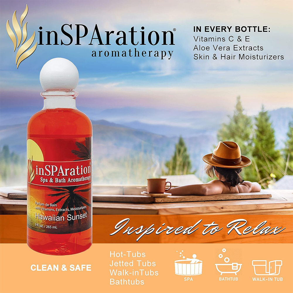 inSPAration Hawaiian Sunset Spa and Bath Fragrance (Tropical Sunset)