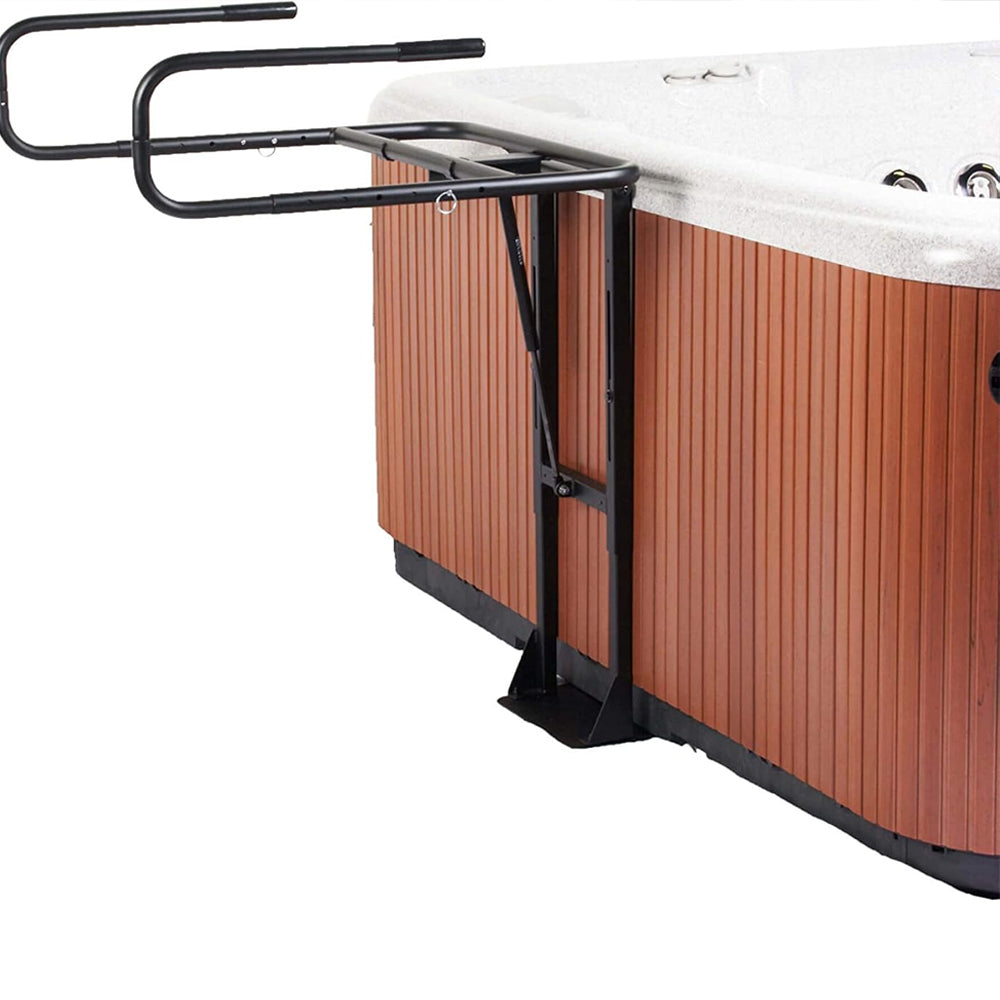Cover Valet™ Cover Caddy Hot Tub Cover Lifter – Under‑mount, Gas‑Spring Assisted