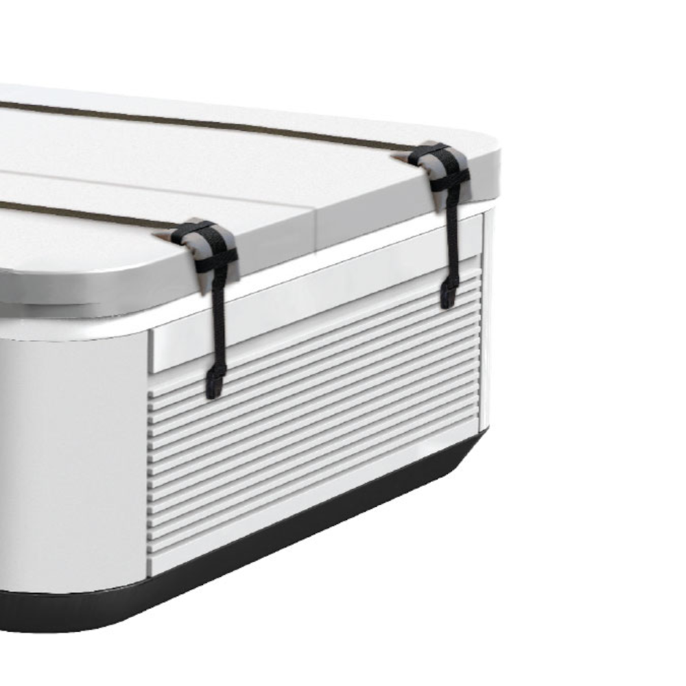 High Duty Hot Tub Wind Straps – Set of 2 (92–136″ Adjustable)