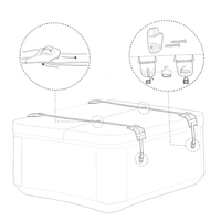 Thumbnail for High Duty Hot Tub Wind Straps – Set of 2 (92–136″ Adjustable)