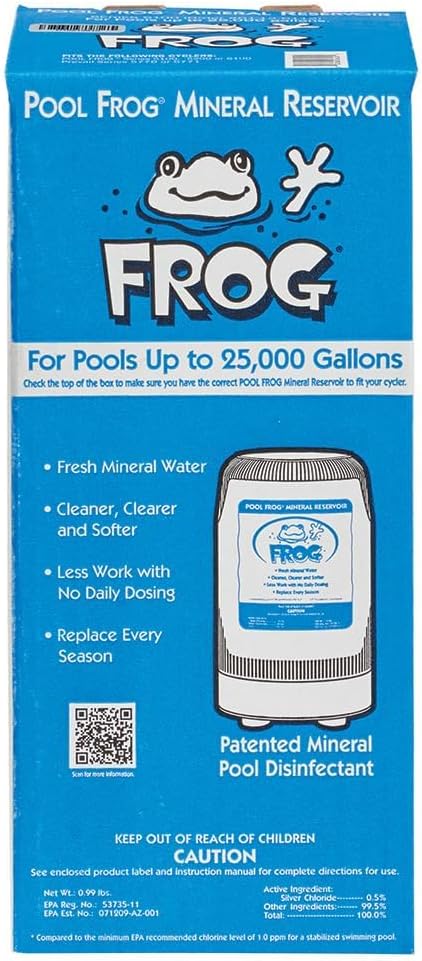 Pool FROG® Model 6100 Replacement Mineral Reservoir – For Pools up to 25,000 Gallons