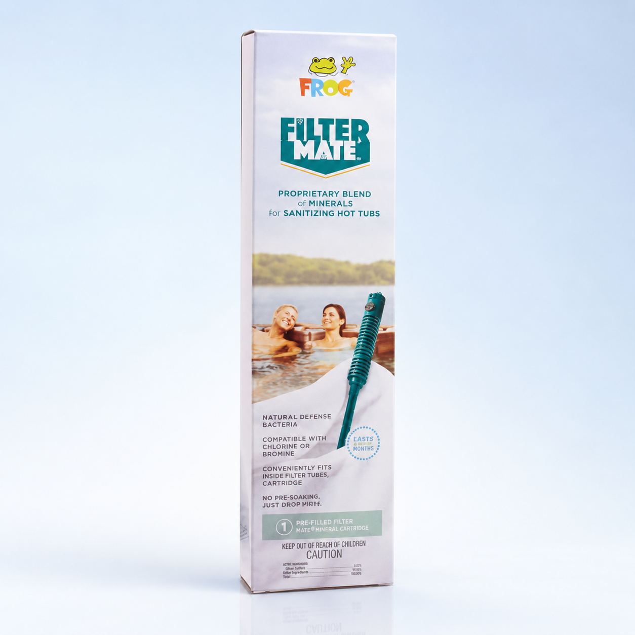 FROG® Filter Mate – Desinfectante mineral para cartucho de filtro de spa – pieza n.° 01-12-8412 