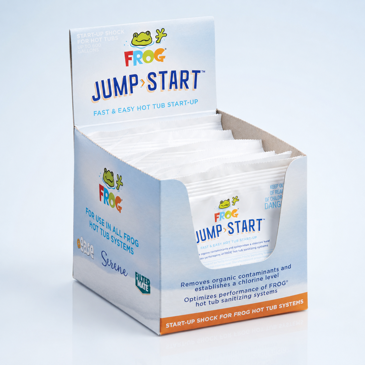 FROG® Jump Start Start-Up Chlorine Shock - 2 oz Packet (12-Pack)