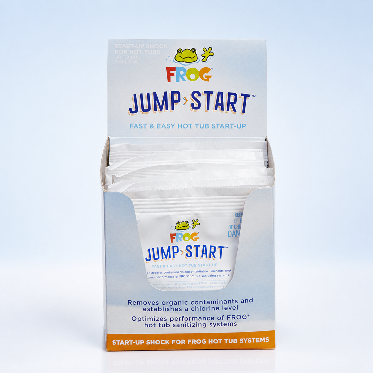 FROG® Jump Start Start-Up Chlorine Shock - 2 oz Packet (12-Pack)