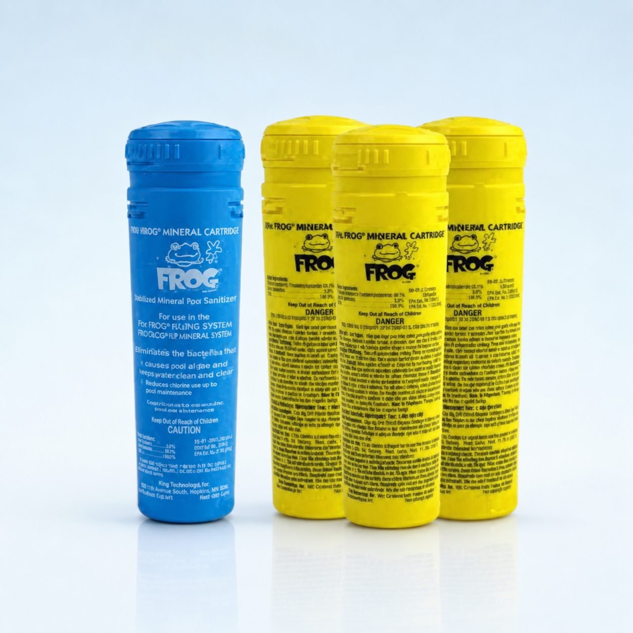 Kit de cartuchos FROG® Serene Spa: 1 mineral + 3 bromo (suministro para 4 meses) – pieza n.° 01-14-3824 