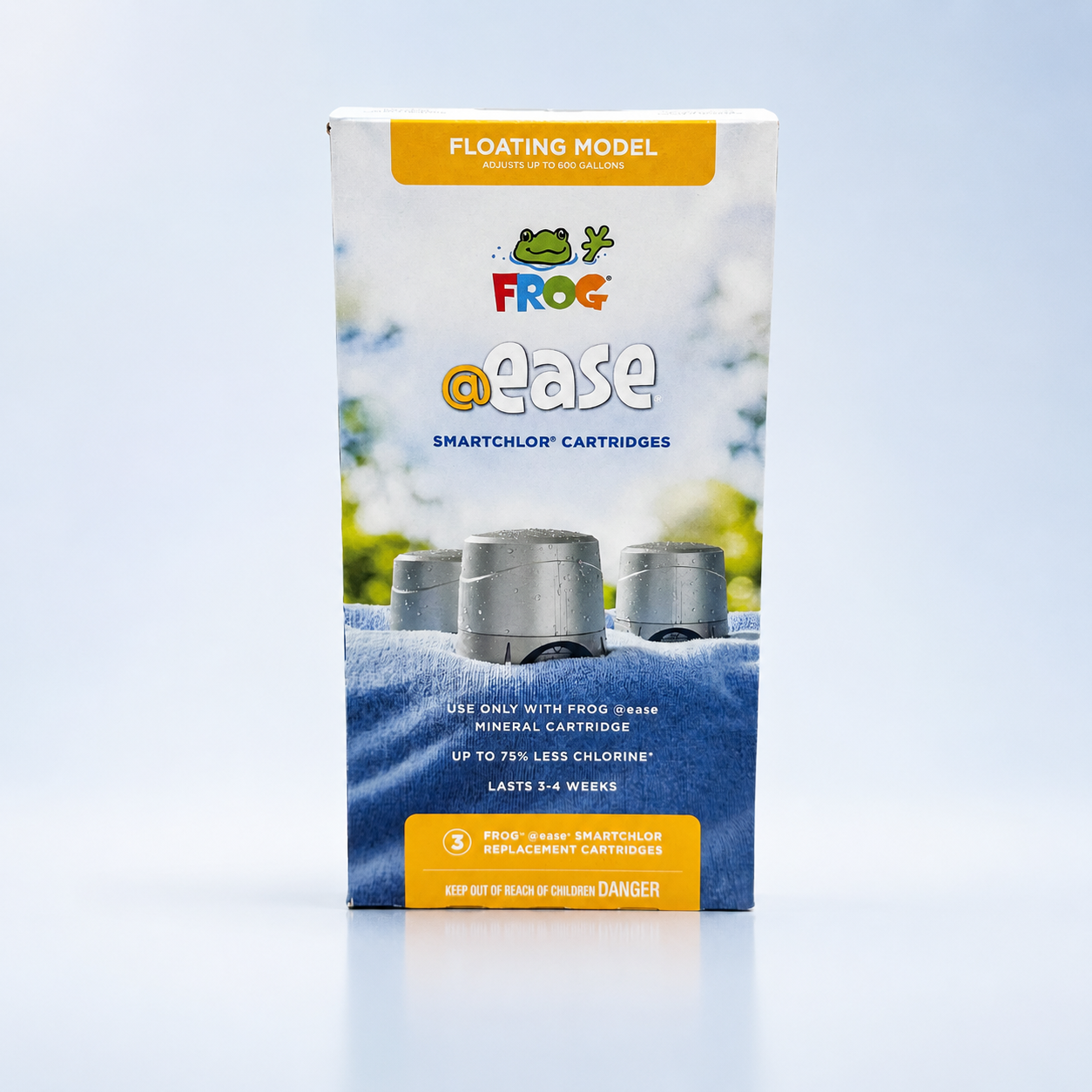 FROG® @ease® 2-in-1 Water Care Floating SmartChlor® Cartridge 3-Pack