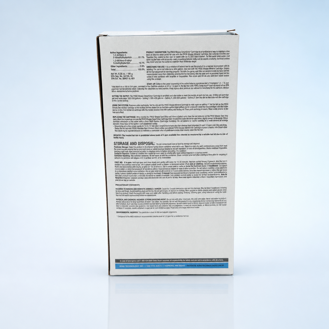 FROG® @ease® 2-in-1 Water Care Floating SmartChlor® Cartridge 3-Pack
