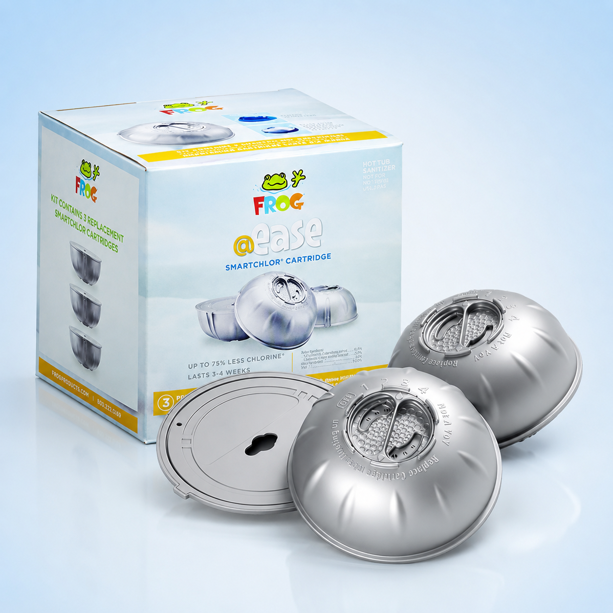 FROG® @ease® Replacement SmartChlor® Cartridge 3-Pack – Floating System