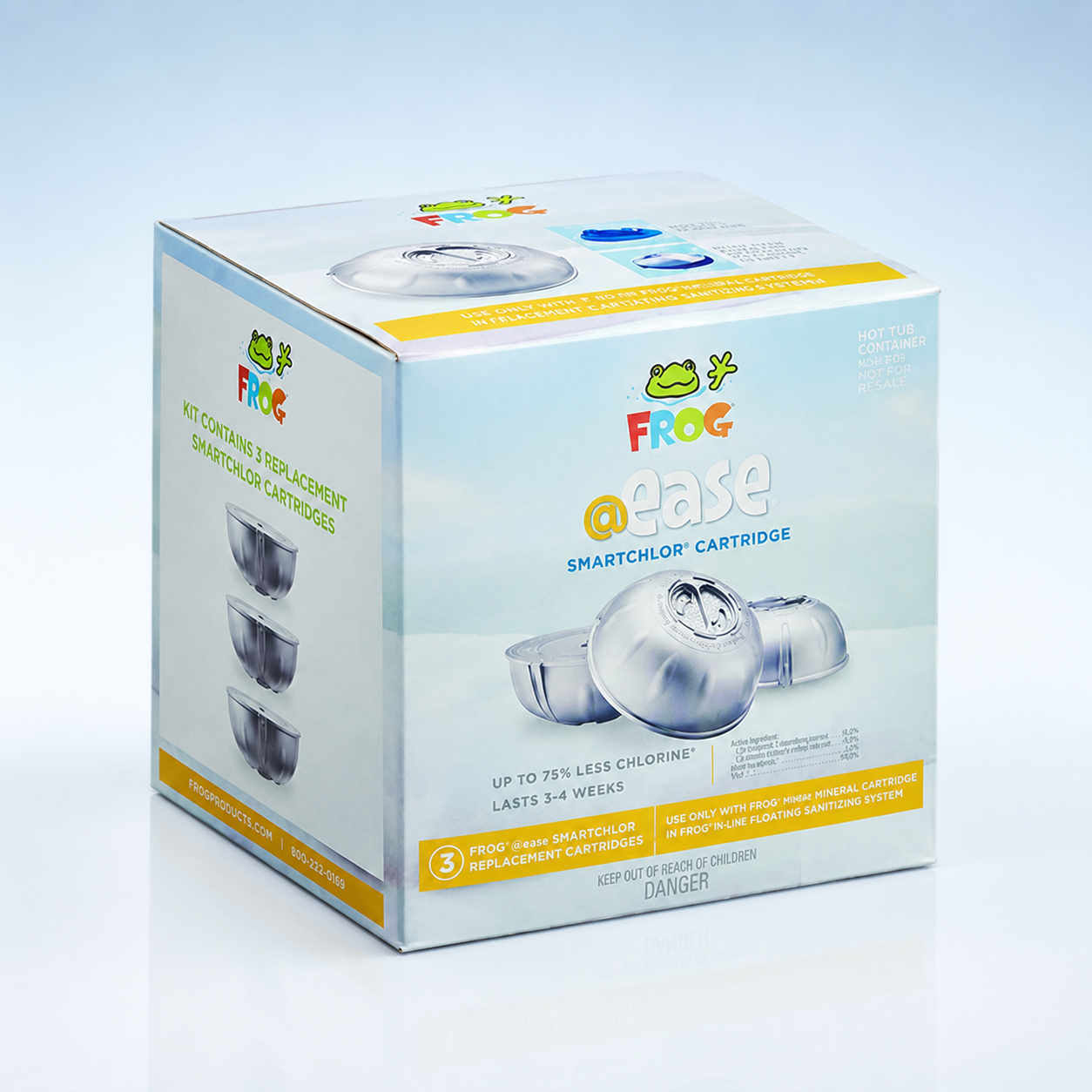 FROG® @ease® Replacement SmartChlor® Cartridge 3-Pack – Floating System