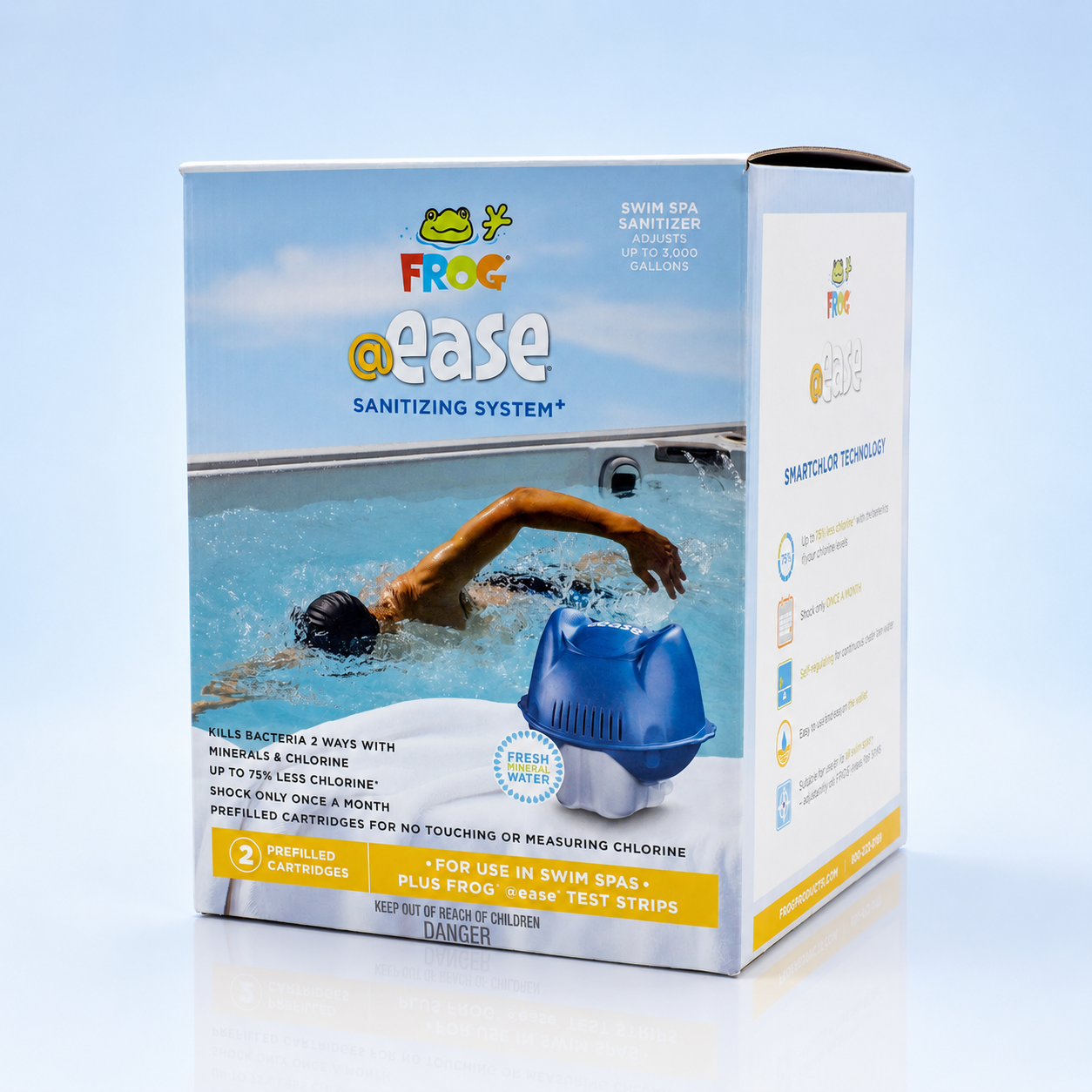 Sistema de desinfección FROG @ease® SmartChlor® – Kit para el cuidado del agua del spa de natación (todos los años) – pieza n.° 01-14-3258
