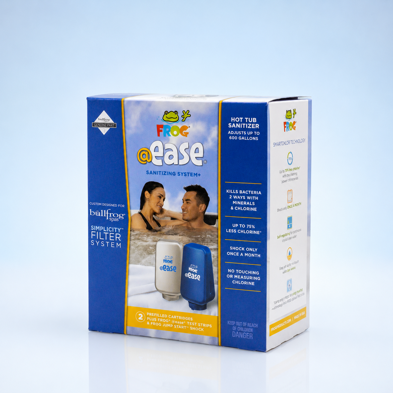 FROG® @ease® SmartChlor® System for Bullfrog® Spas – Simplicity® Series