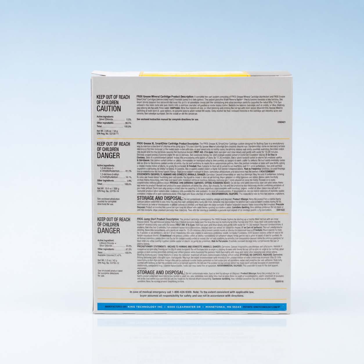 FROG® @ease® XL Smartchlor® System for Bullfrog® Spas – Simplicity™ Series