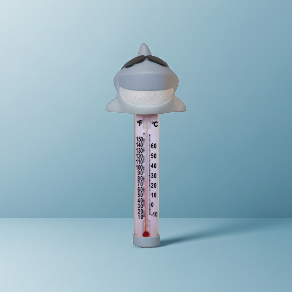 GAME® Shark Floating Thermometer – Pool & Spa Water Temperature Reader