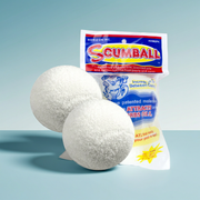 Esponja absorbente de aceite SCUMBALLS® (paquete de 2): Eliminador de residuos flotantes para jacuzzis 