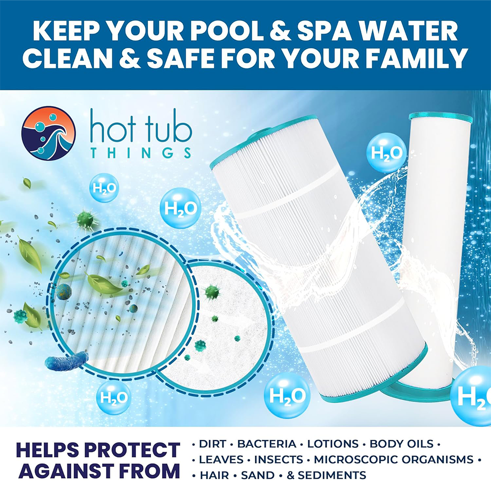 Hot Tub Things® Inner & Outer Filter - compatible with Sundance® 6541-397S