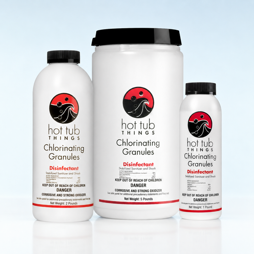 Hot Tub Things® Chlorinating Granules – Premium Fast-Dissolving Spa Sanitizer
